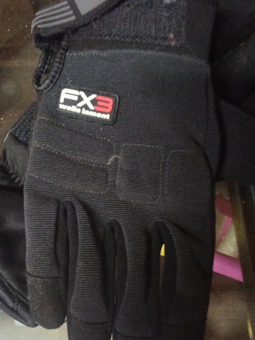 Black Tactical Work Gloves - Touchscreen Compatible